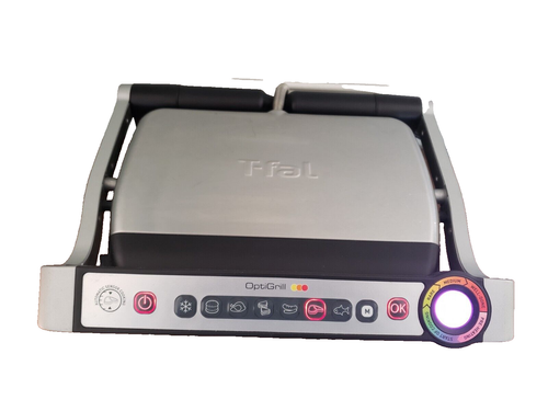 T-Fal Electric Grill OptiGrill Model 8351s1 Stainless Steel Clean Indoor Works - Picture 15 of 15