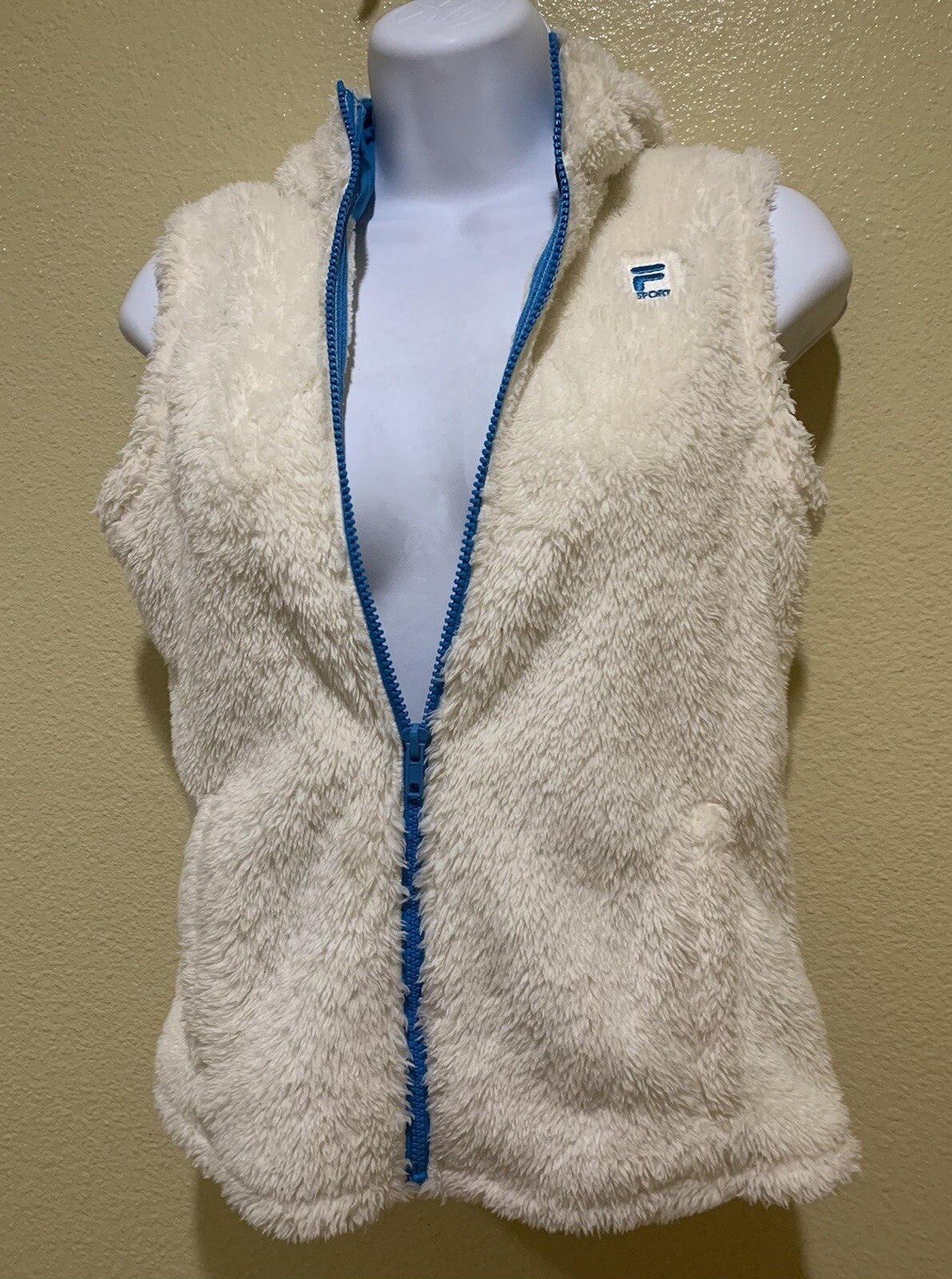 Fila gilet felpa con cappuccio donna