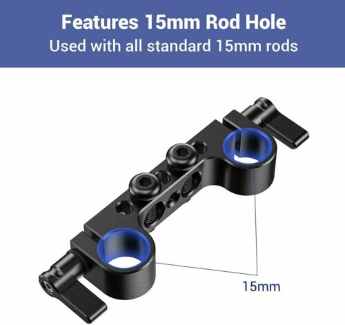 SmallRig 2PCS Dual 15mm LWS Rod Clamp Railblock Fr 15mm Rail Support System 2061 - Picture 3 of 9
