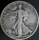 1942 S  Walking Liberty Half Dollar (Very nice circulated coin)