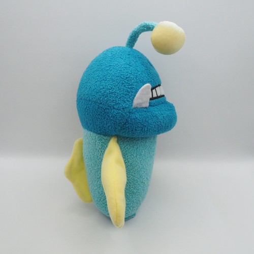 Muñeca de peluche Nameko Mushroom C0506 Fish Blue Furyu de 7" Japón - Imagen 5 de 7