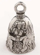 V TWIN SEXY LADY GUARDIAN BELL with a velvet pouch(Mis.All Type). NEW!