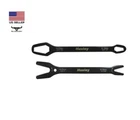 Huxley Universal Wrench 2 Piece Set (SAE 1/4 to 1 Inch, Metric 6 to 25 MM)