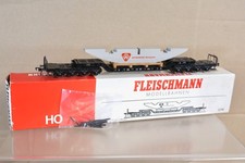FLEISCHMANN 5298 DB FLAT WAGON 9440931 with DYWIDAG MAONTAGEBAU LOAD on