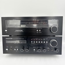 Mitsubishi MGA DA-U520 Guitar Stereo Amplifier DA-F620 Tuner Japan