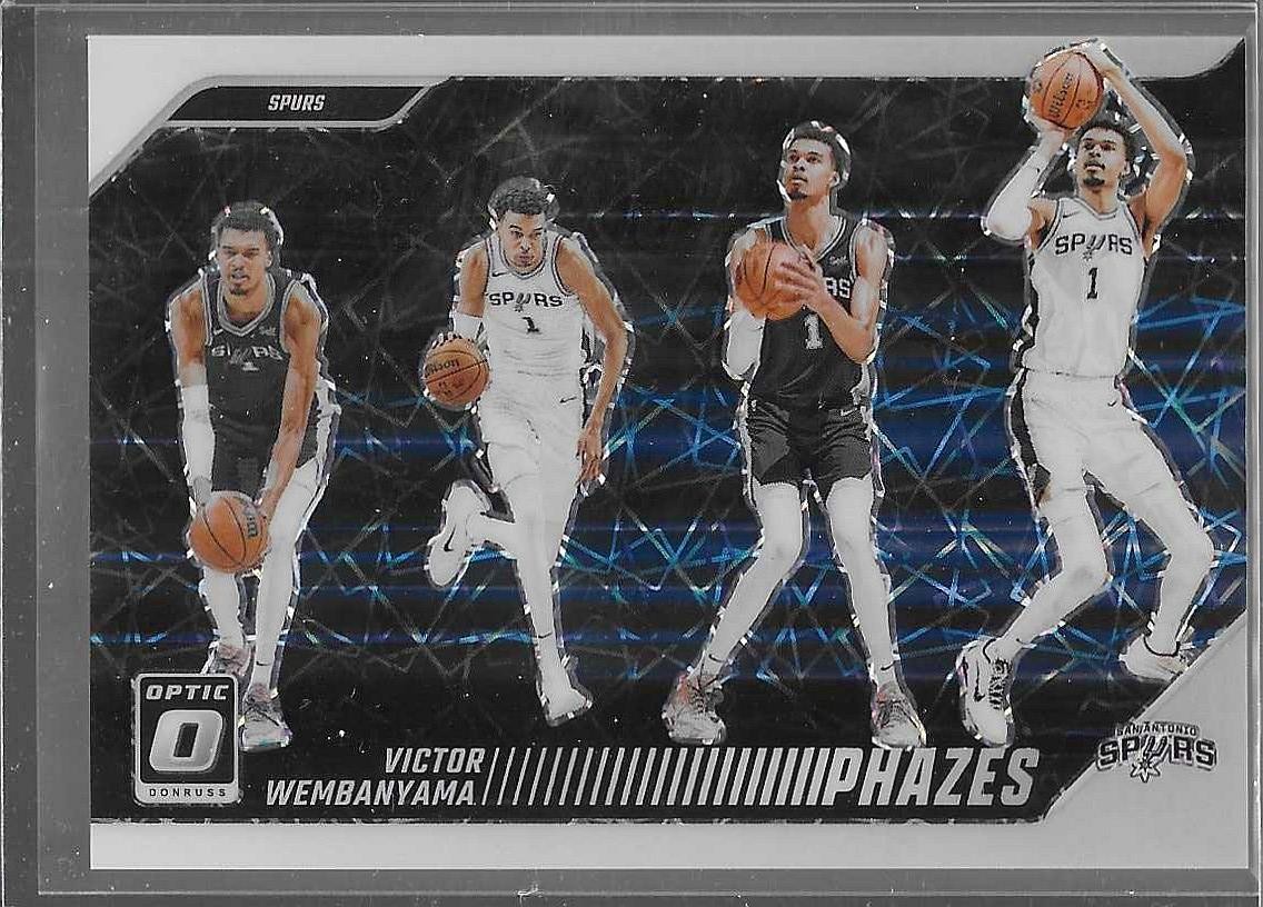 2024-25 Donruss Optic #1 Victor Wembanyama Phazes SP Case Hit