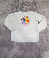 Disney Store Sz L 10-12 Girls Winnie the Pooh Sweatshirt Gre Pullover Ca16-17