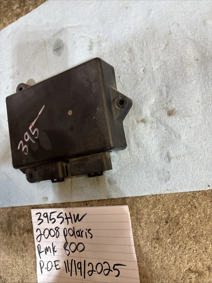 2008 Polaris RMK 800 computer ECU brains 4011518 Black Box 395 - Image 4 of 4