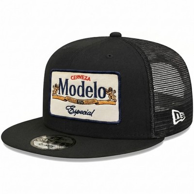 Modelo Especial Beer Logo Patch Snapback Hat 59FIFTY Style Trucker Cap