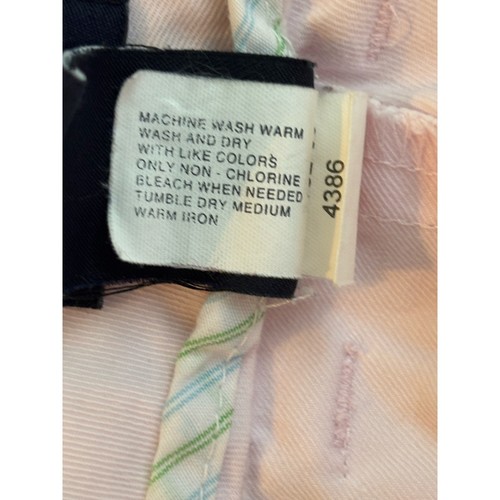 Pantalones deshilachados recortados rosa claro originales vintage Gap para dama talla 16 regular - Imagen 7 de 12
