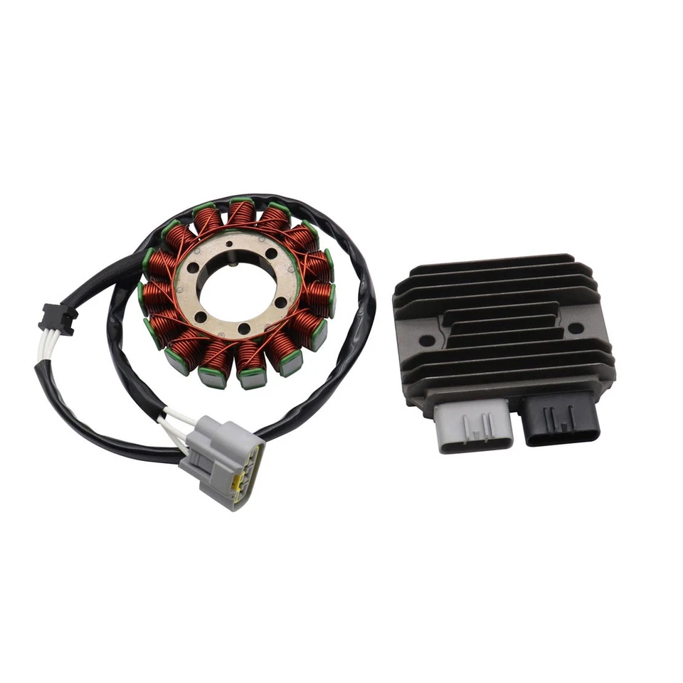 НОВЫЙ МАГНИТО КАТУШКА СТАТОР + ВЫПРЯМИТЕЛЬ НАПРЯЖЕНИЯ + ПРОКЛАДКА для 2008-10 Ninja ZX10R ZX1000 - Изображение 3 из 4