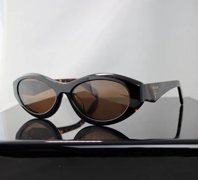 PRADA Brown Oval Sunglasses for Women for sale | eBay