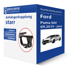 G.D.W. Anhängerkupplung starr für FORD Puma SUV Typ J2K / CF7 AHK