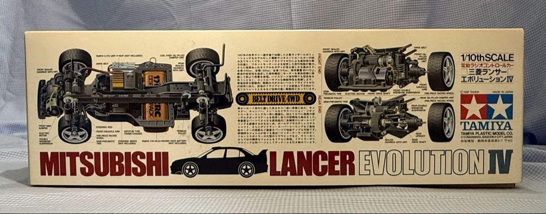 Tamiya MITSUBISHI LANCER EVOLUTION IV | eBay