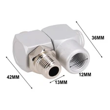 Pneumatic Part Swivel Adapter Improved Tool Flexibility (66 characters)
