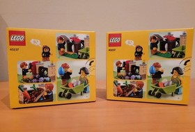 LEGO Seasonal 40237 Easter Egg Hunt Lot of 2 Sets