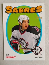 01 02 TOPPS  '71-'72 HERITAGE PARALLEL J.P. DUMONT #21