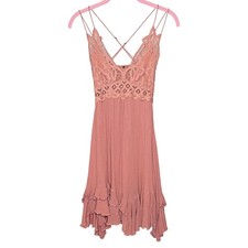 Free People One Adella Slip Dress Size Small