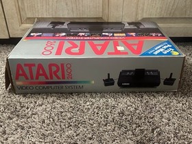 ATARI 2600 Video Computer System 1983, Complete, In Original Box Tested