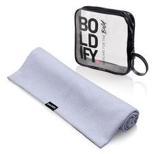 Grey Quick Dry Microfiber Hair Towel Wrap AntiFrizz Plopping Fast Turban
