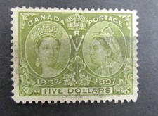 nystamps Canada Stamp # 65 Used $1000 U26x116