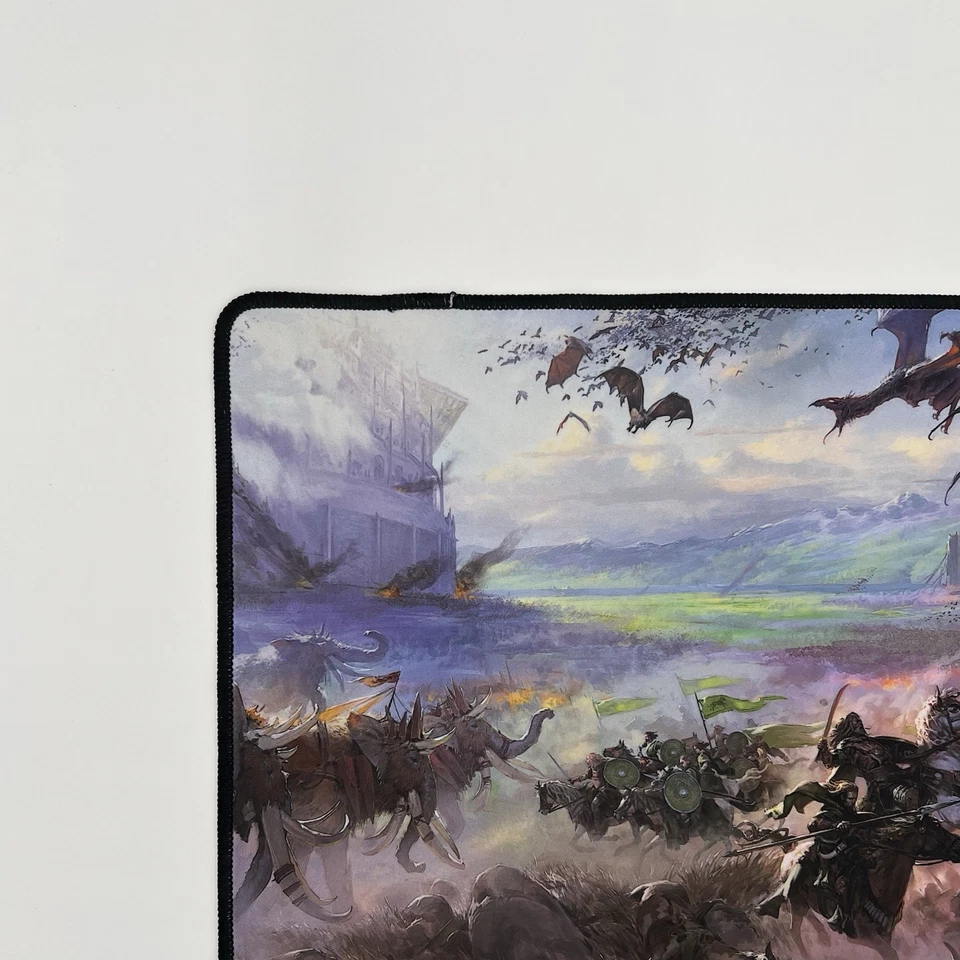 Ultra Pro Lord of the Rings Borderless Scene Playmat Black Stitched Official MTG - Image 2 of 4