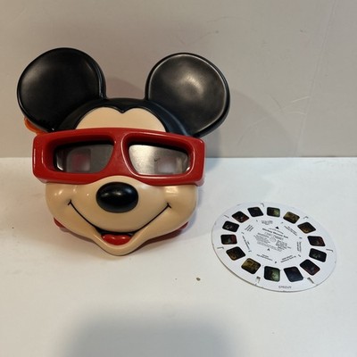 MICKEY MOUSE FACE 3D VIEW-MASTER Viewer Walt Disney . Sorcerers Apprentice Slide