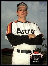 Rick Parker 1992 Stadium Club #769 Astros MLB READ FREE SHIPPING AutographDen