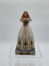 Jim Shore Heartwood Creek From This Day Forward Bride Figurine 4007235 Blue