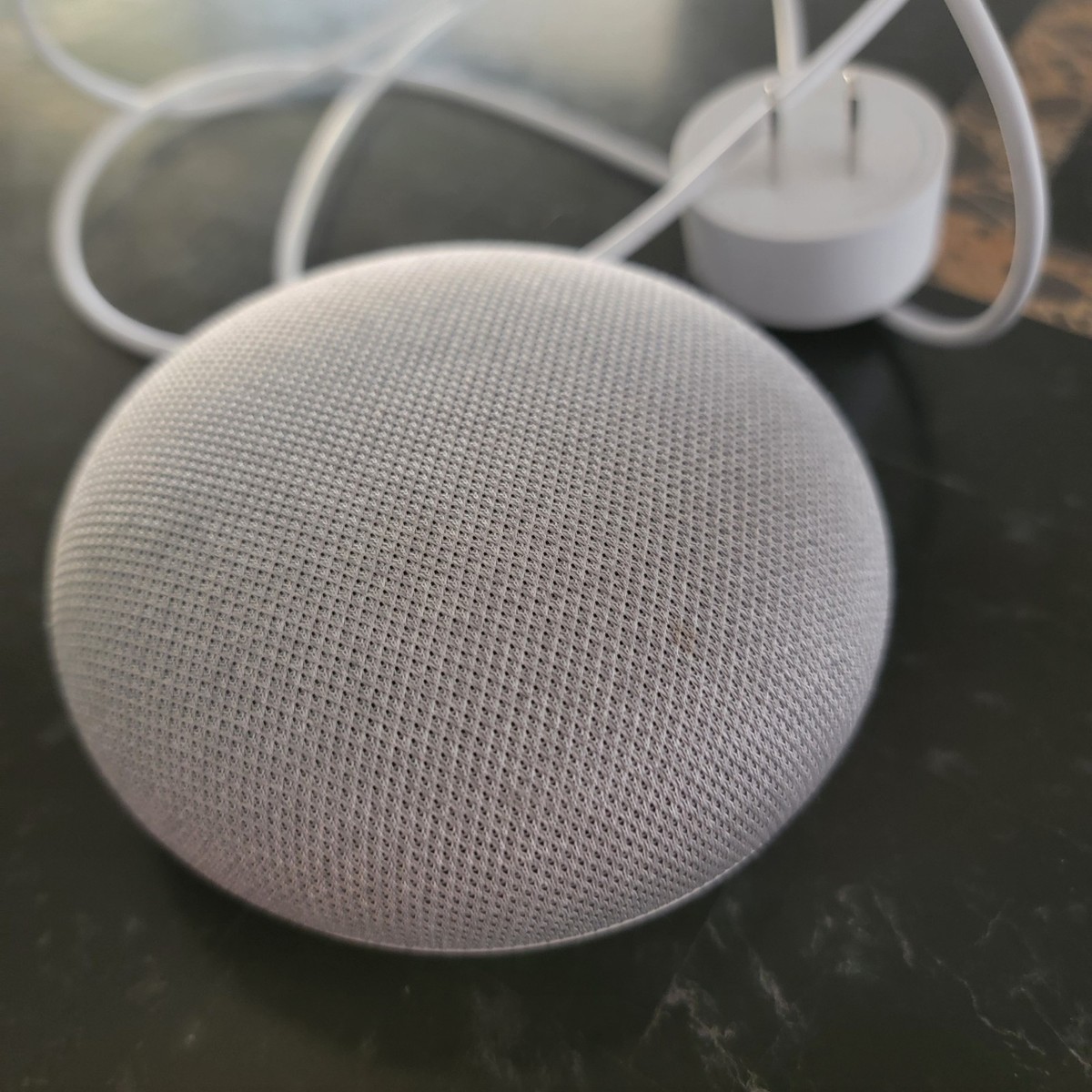 Google Nest Mini (2nd Generation) Smart Speaker Chalk for sale