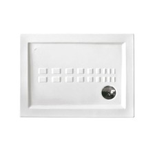 Piatto doccia althea ito 80x80 sp.5,5 cm in ceramica bianco
