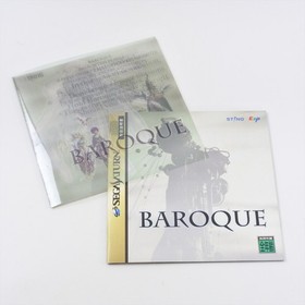 BAROQUE Clear Sheet Sega Saturn 1737 ss