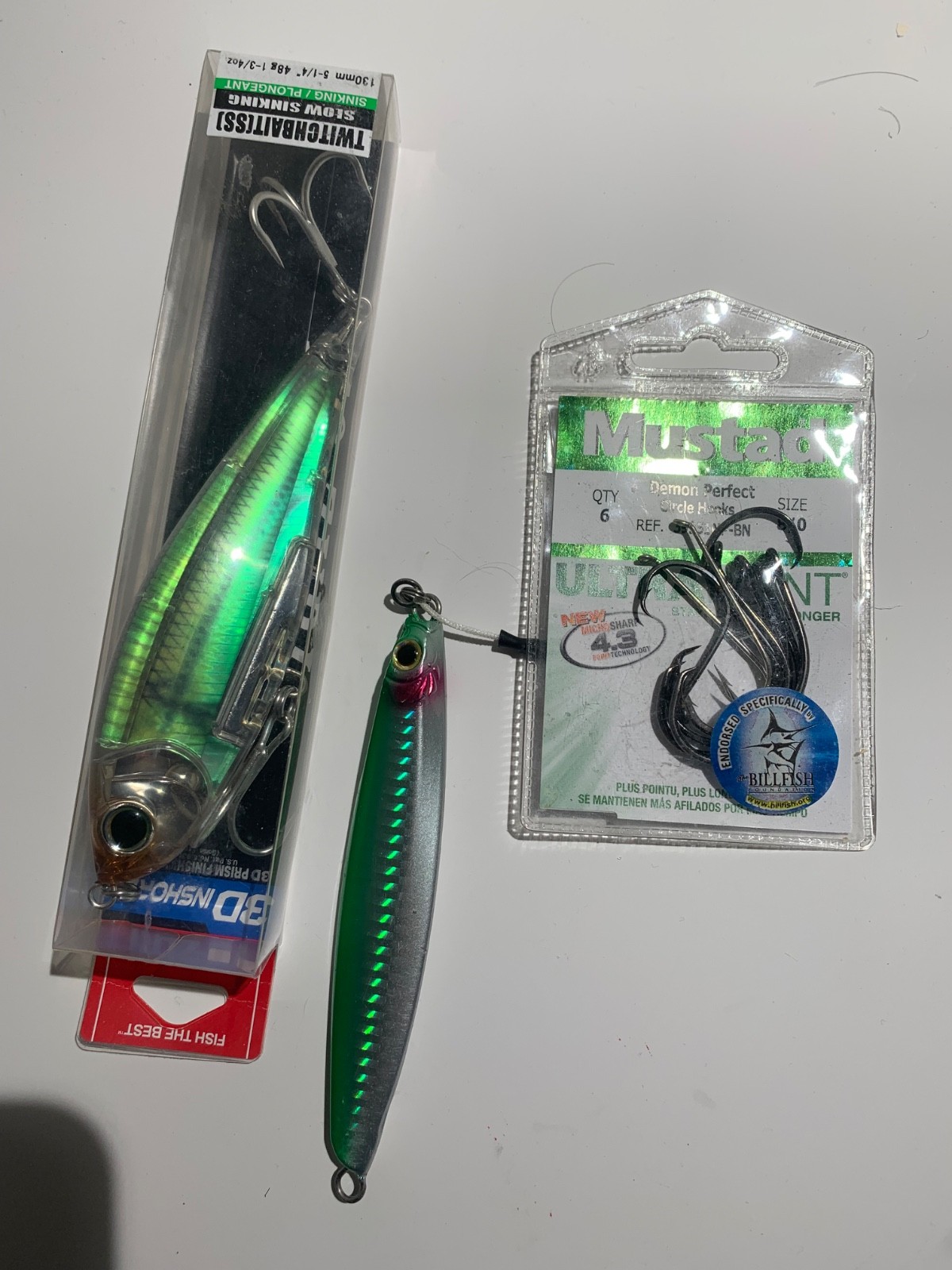 Fishing, saltwater, jigs and lures, new - Image 16