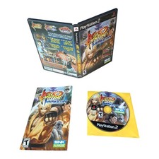 Sony PlayStation 2 PS2 CIB COMPLETE TESTED Art of Fighting Anthology