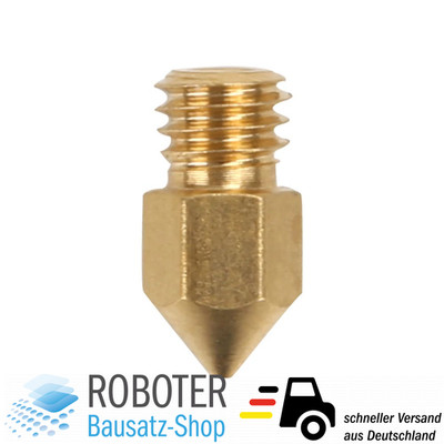 MK8 Düse 0.2mm für Creality CR-10/Ender-3/Ender-5 Serie 3D-Drucker Ersatzteil