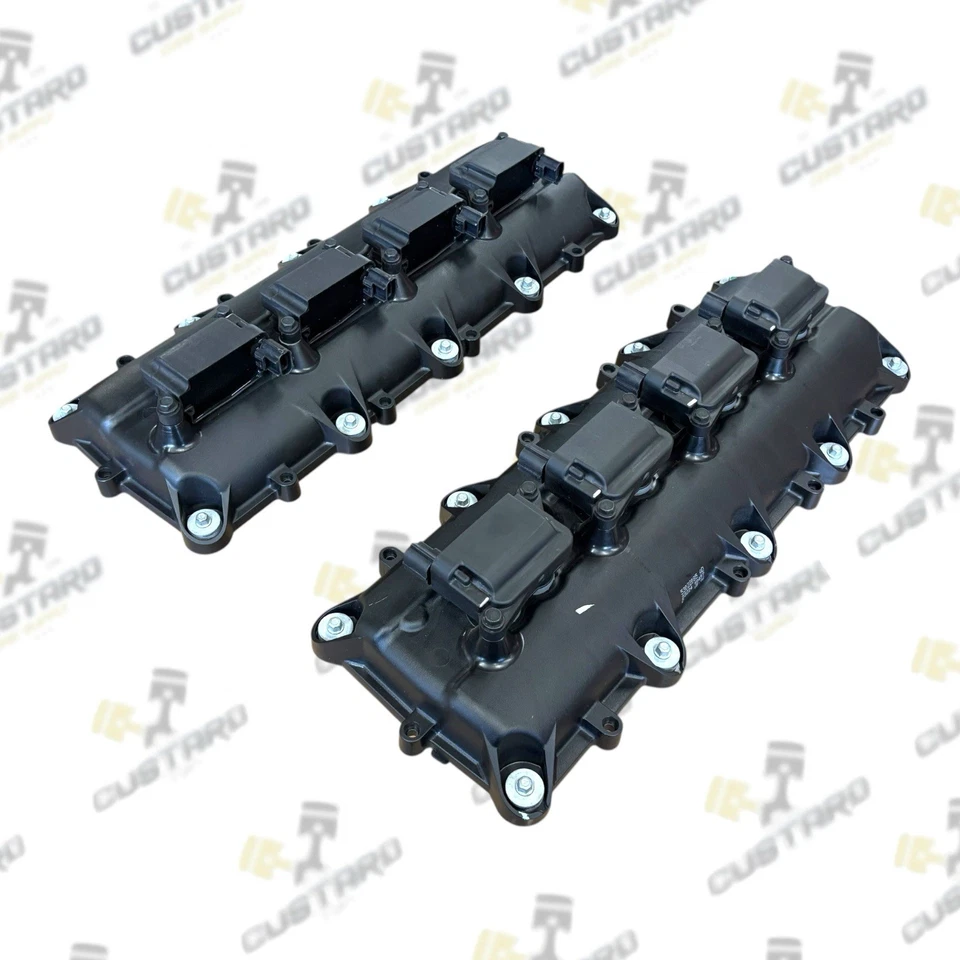 Cubierta de válvula Hemi Mopar Dodge 5,7 L 6,4 L con juego de bobinas de encendido (2) | 53022086AD Foto 4 de 4