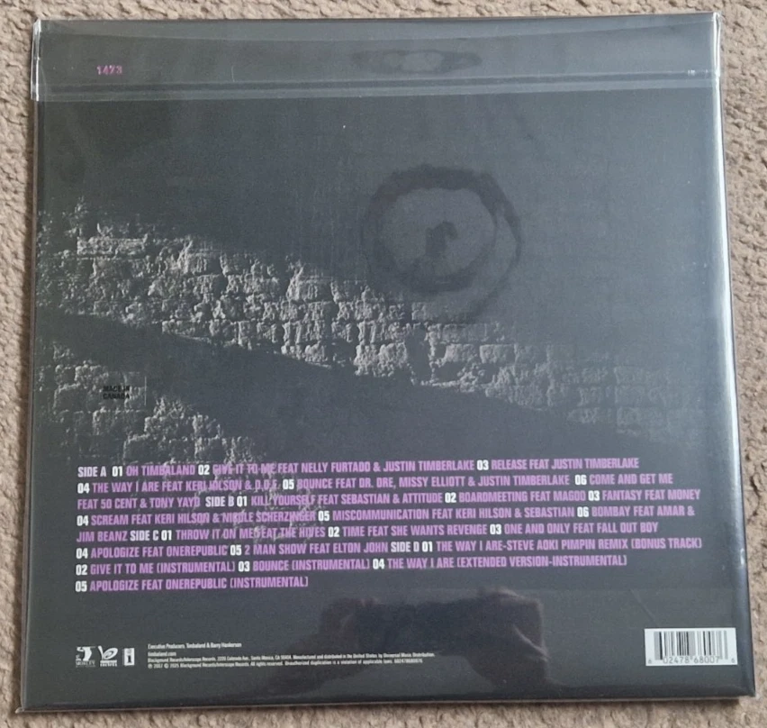 Timbaland - Shock Value IVC Edition (Jay-Z, Missy Elliott, Justin Timberlake) - Image 3 of 4