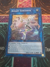 Yugioh Binary Sorceress SDCL-EN043 Super Rare 1st Edition Near Mint