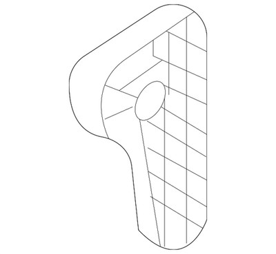 Genuine Volkswagen Handle 5H1-823-533-4PK