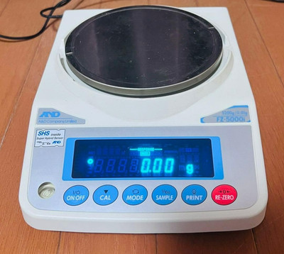A&D FZ-5000i Digital Precision Balance with Adapter Used from Japan