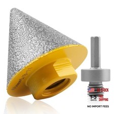 Diamond Beveling Chamfer Bit, Diamond Countersink Drill Bit for 1-7/8" 48mm