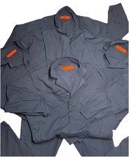 Red Kap Coveralls Mens XL Reg Navy Blue Workwear Utility Jumpsuit Uniform Lot 4