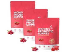 3 PACK VivoNu Vaginal Women Probiotic Feminine Balance pH Gummies Healthy Odor