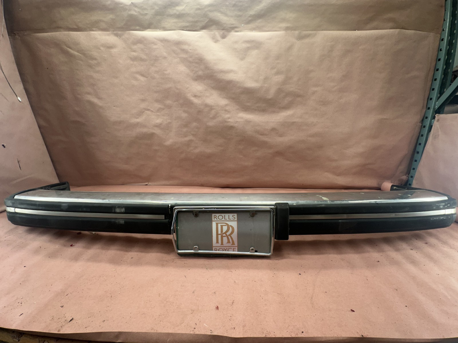 Rolls Royce Silver Spirit 1986 Front Bumper Blue Cover Assembly OEM 71K Miles