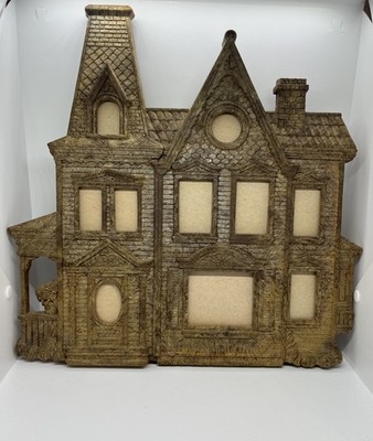 Vintage Syroco Victorian Gothic House Picture Frame Wall Decor 9270 No Glass