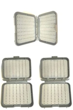 3-Pack of KUFA Fly Fishing Box Waterproof Double Sided Pocket Foam Insert B206x3