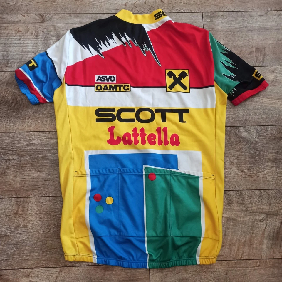 Camiseta de Colección Scott Lattella Ciclismo Bicicleta Suiza Talla XXL Foto 2 de 4