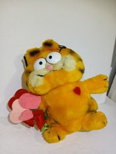 Rare Vintage 1981 Garfield Be My Valentine Plush by Dakin Approx 8" Tall Mint