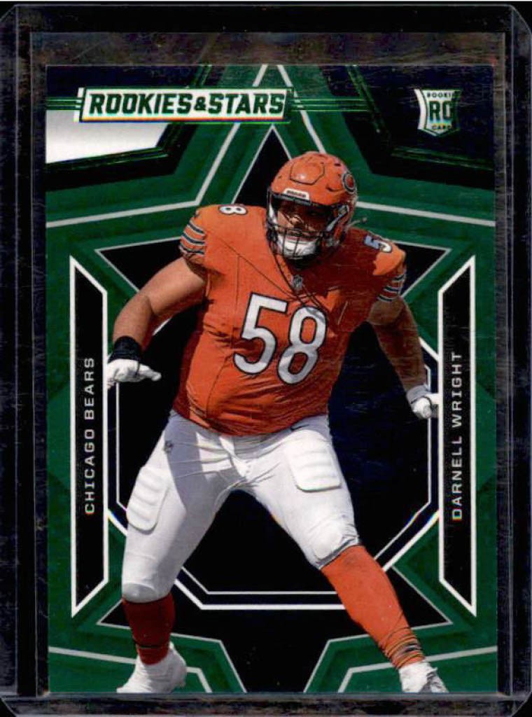 2023 Panini Rookies & Stars #127 Darnell Wright Green