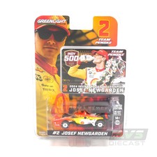 Greenlight Josef Newgarden 2024 Shell Oil Indy 500 Champ Indycar 1:64 Diecast